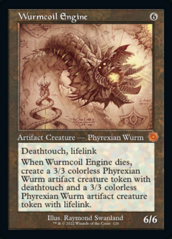 Wurmcoil Engine (Retro Schematic) [The Brothers' War Retro Artifacts] | The CG Realm