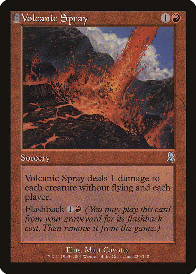 Volcanic Spray [Odyssey] | The CG Realm