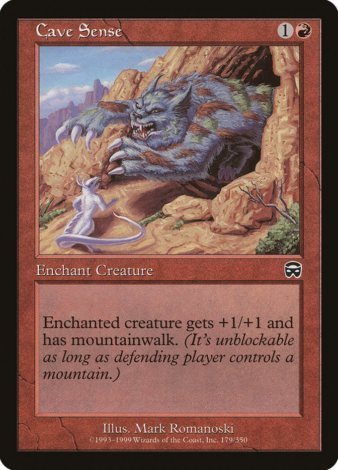 Cave Sense [Mercadian Masques] | The CG Realm