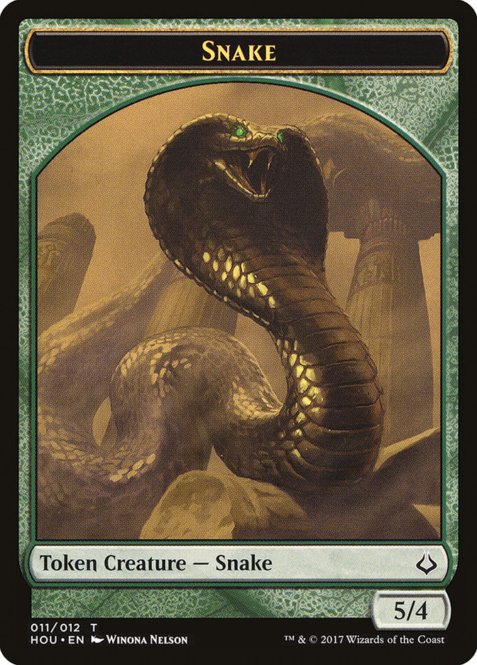 Snake Token [Hour of Devastation Tokens] | The CG Realm