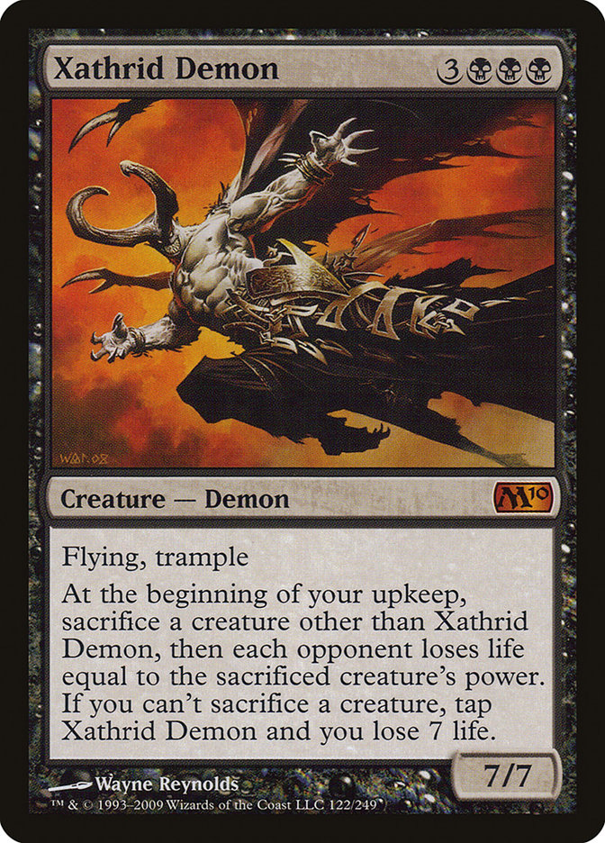 Xathrid Demon [Magic 2010] | The CG Realm