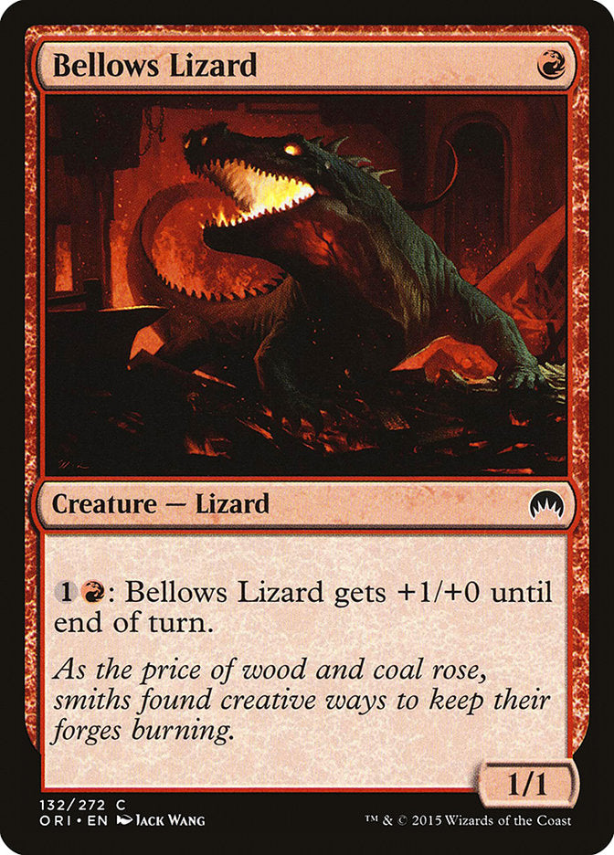 Bellows Lizard [Magic Origins] | The CG Realm