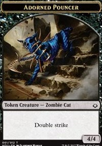 Adorned Pouncer // Horse Double-Sided Token [Hour of Devastation Tokens] | The CG Realm