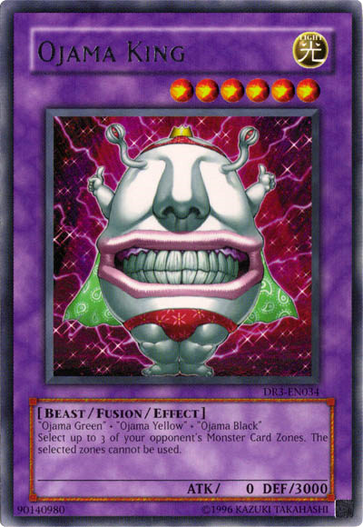 Ojama King [DR3-EN034] Rare | The CG Realm