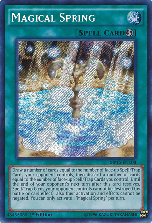 Magical Spring [MP15-EN108] Secret Rare | The CG Realm