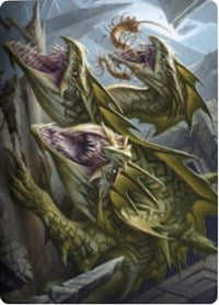 Grakmaw, Skyclave Ravager Art Card [Zendikar Rising Art Series] | The CG Realm