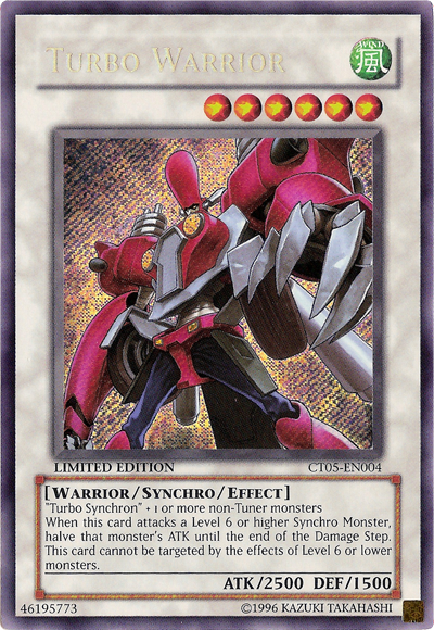 Turbo Warrior [CT05-EN004] Secret Rare | The CG Realm