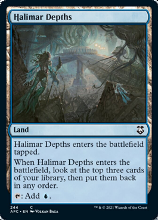 Halimar Depths [Dungeons & Dragons: Adventures in the Forgotten Realms Commander] | The CG Realm
