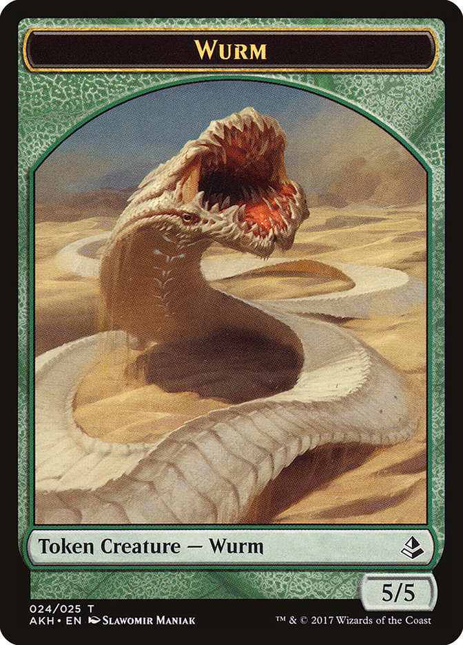 Wurm Token [Amonkhet Tokens] | The CG Realm