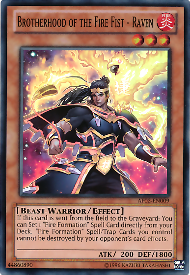 Brotherhood of the Fire Fist - Raven [AP02-EN009] Super Rare | The CG Realm