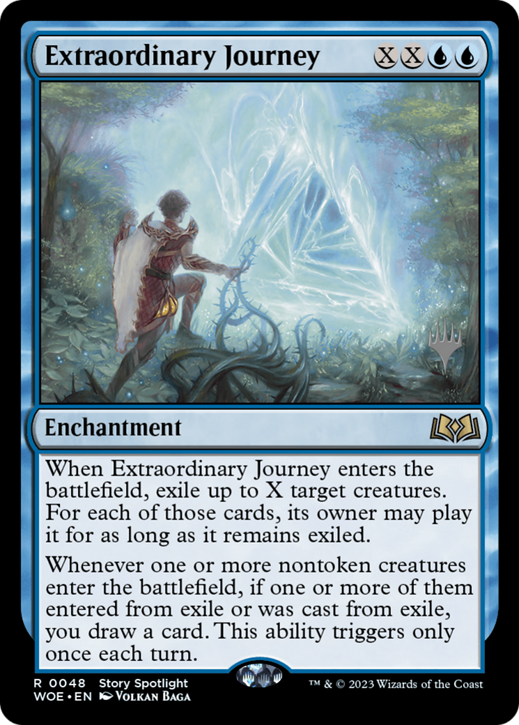 Extraordinary Journey (Promo Pack) [Wilds of Eldraine Promos] | The CG Realm