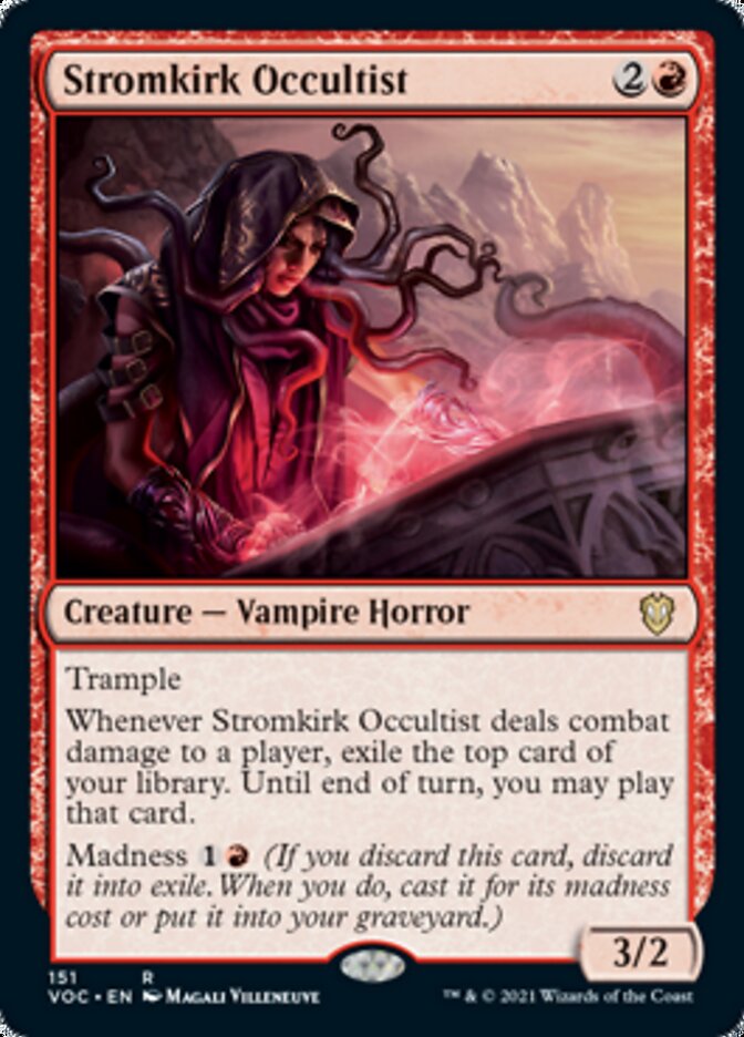Stromkirk Occultist [Innistrad: Crimson Vow Commander] | The CG Realm