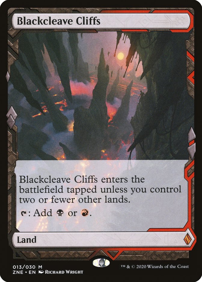 Blackcleave Cliffs (Expeditions) [Zendikar Rising Expeditions] | The CG Realm