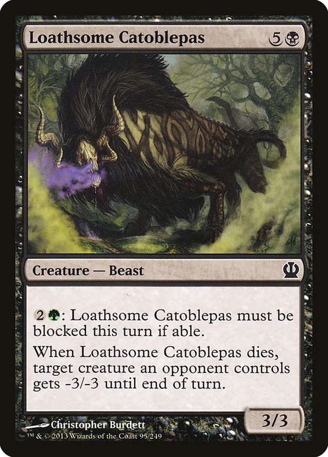 Loathsome Catoblepas [Theros] | The CG Realm