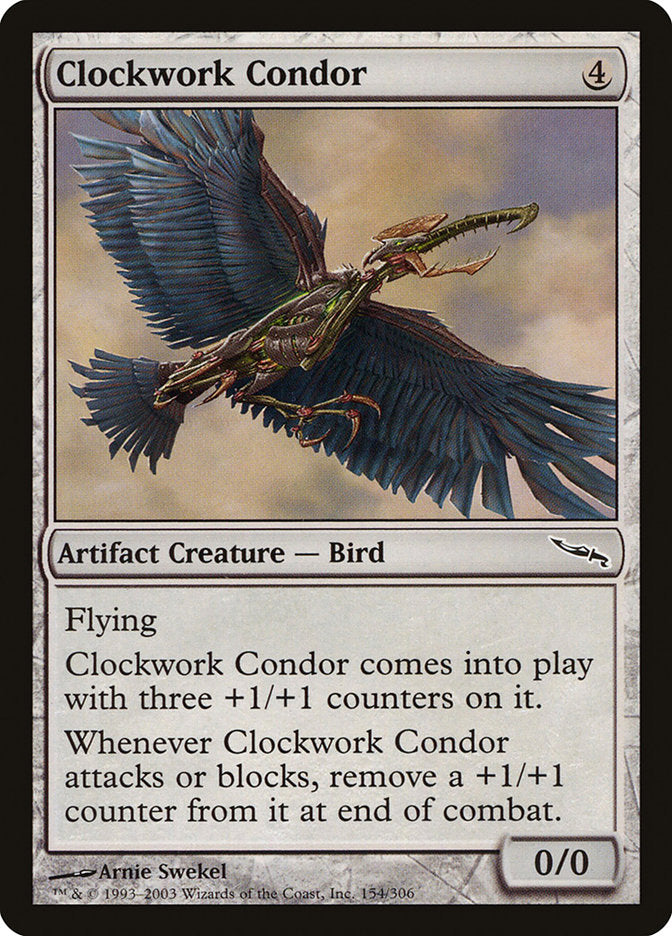 Clockwork Condor [Mirrodin] | The CG Realm