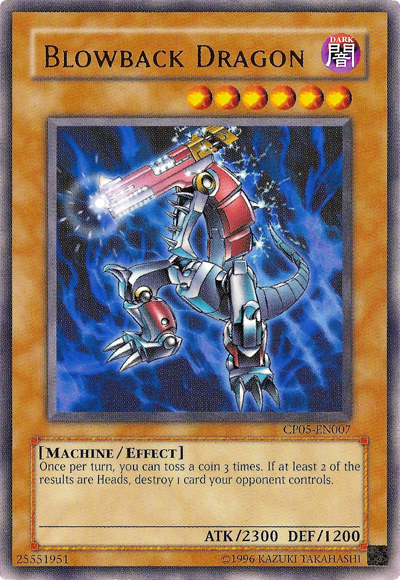Blowback Dragon [CP05-EN007] Rare | The CG Realm