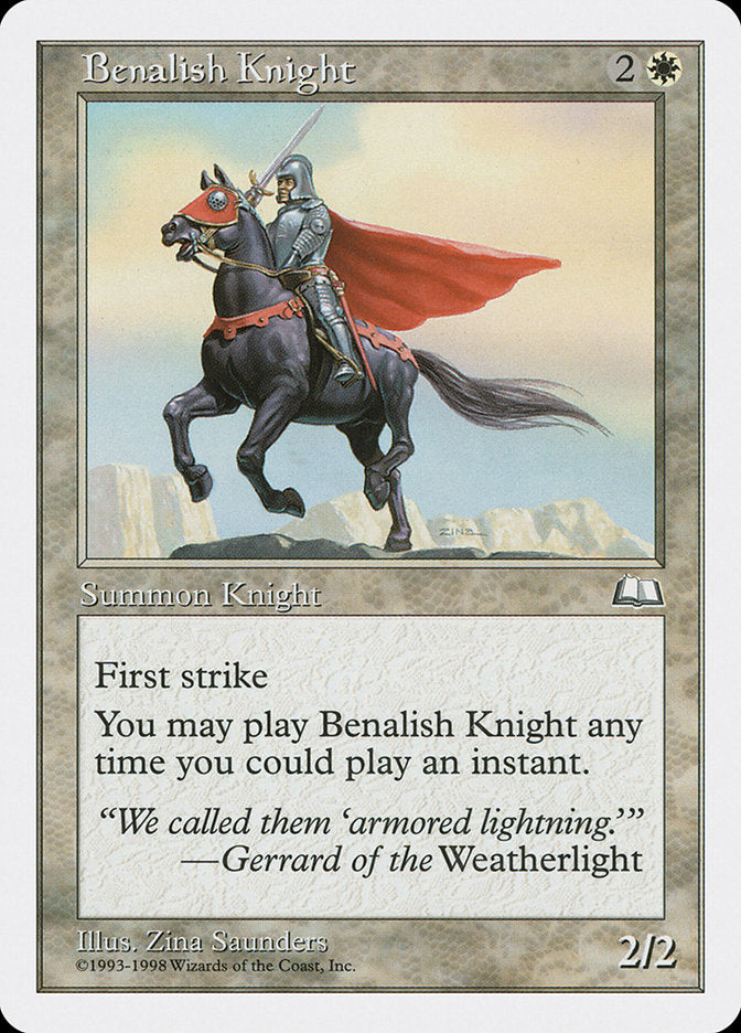 Benalish Knight [Anthologies] | The CG Realm