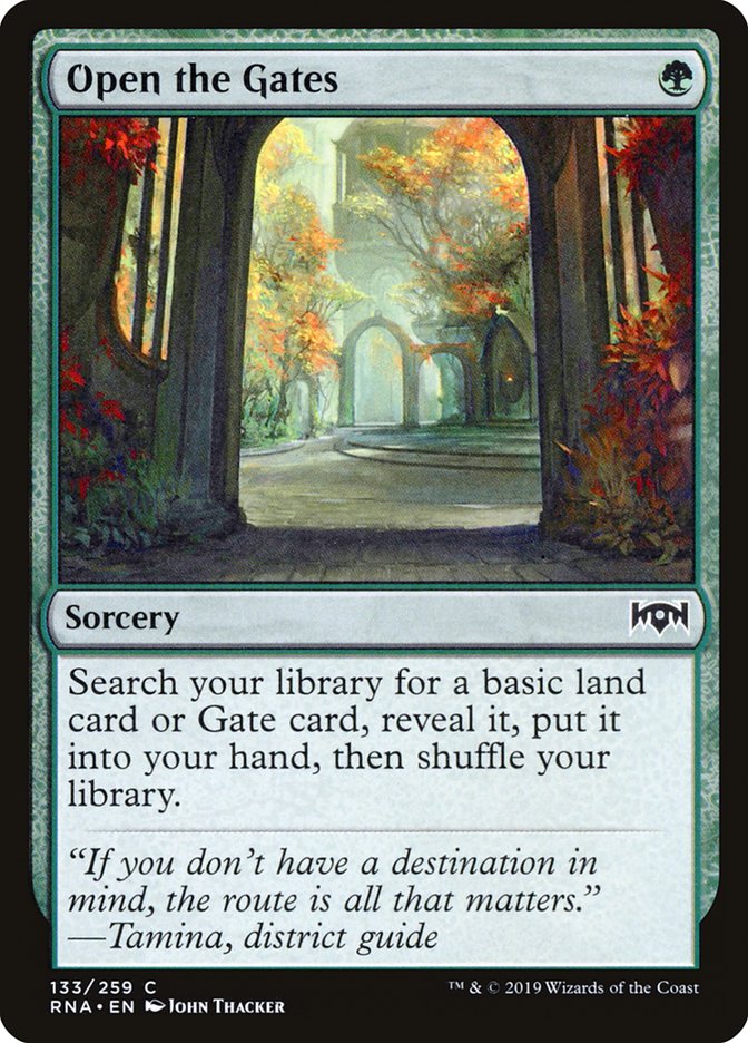 Open the Gates [Ravnica Allegiance] | The CG Realm