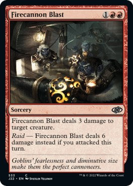 Firecannon Blast [Jumpstart 2022] | The CG Realm