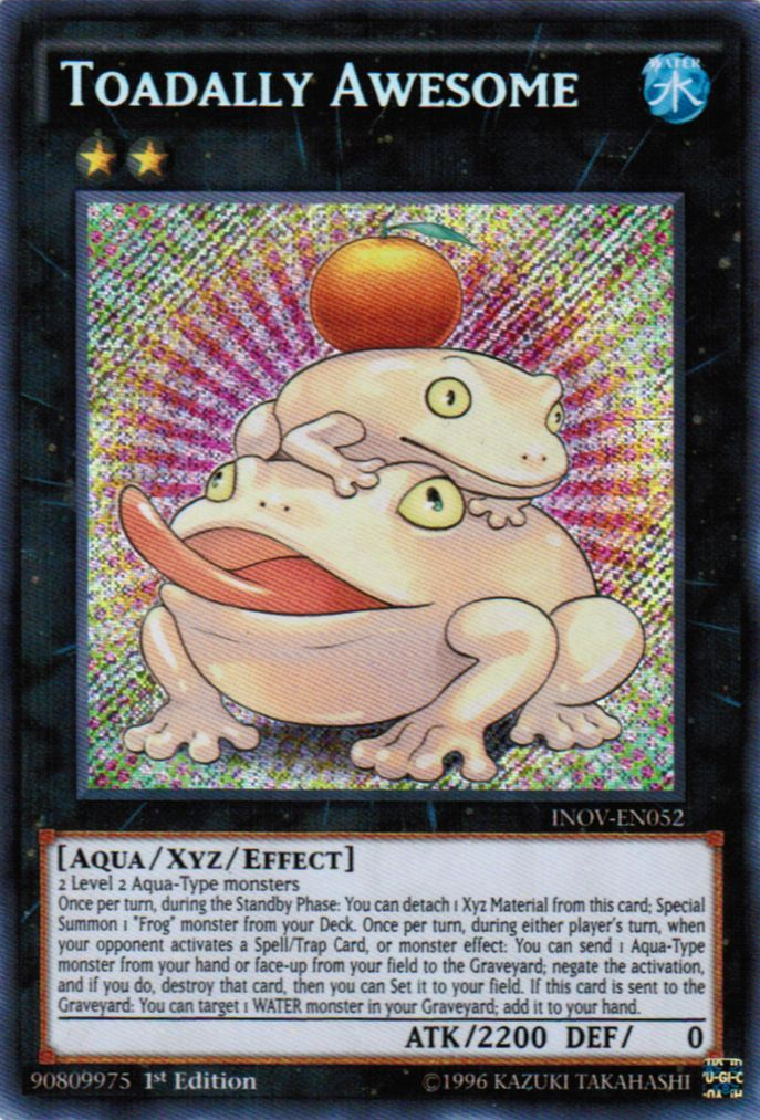 Toadally Awesome [INOV-EN052] Secret Rare | The CG Realm