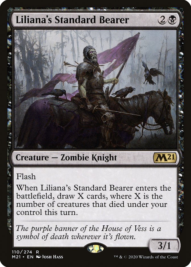 Liliana's Standard Bearer [Core Set 2021] | The CG Realm