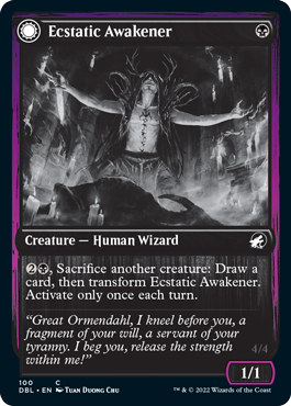 Ecstatic Awakener (DBL-100) - Innistrad: Double Feature: (Double Faced Transform)