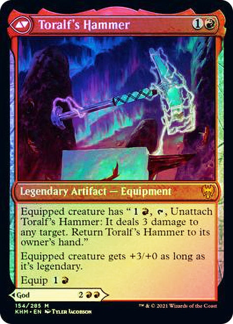 Toralf, God of Fury (PRE-154) - Kaldheim Promos Foil