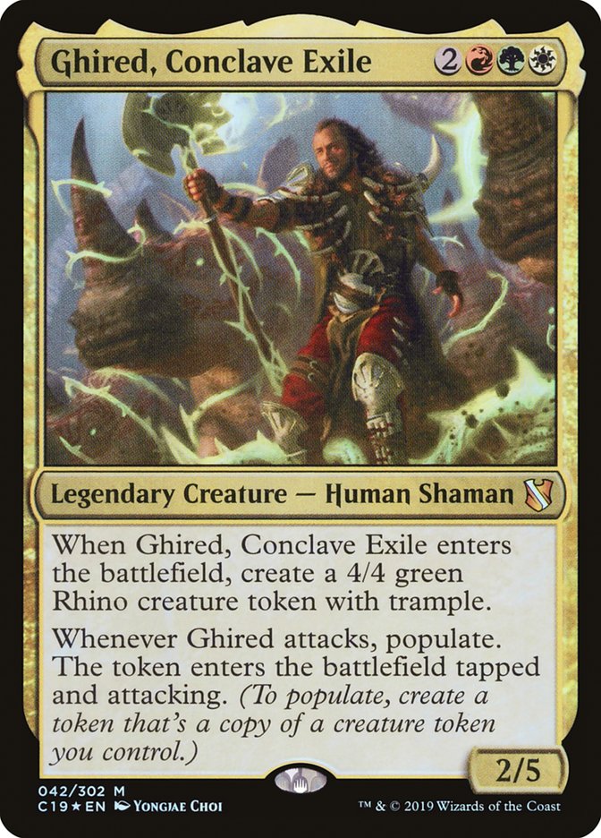 Ghired, Conclave Exile [Commander 2019] | The CG Realm
