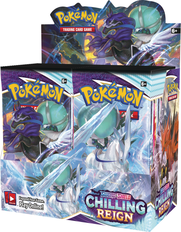 Pokemon Chilling Reign Booster Box (Release Date June, 18, 2021) | The CG Realm