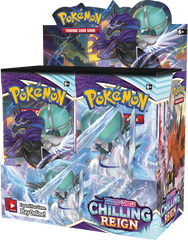 Pokemon Chilling Reign Booster Box (Release Date June, 18, 2021) | The CG Realm