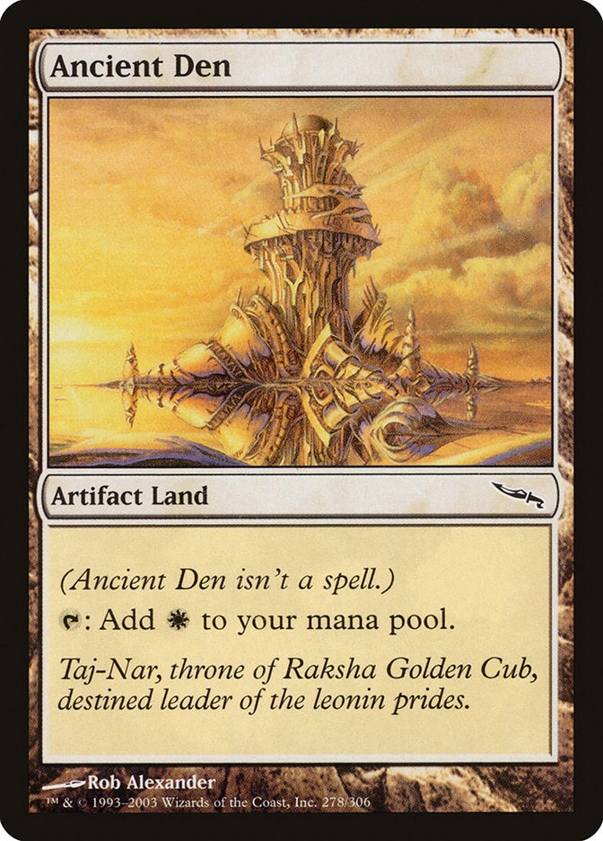 Ancient Den [Mirrodin] | The CG Realm