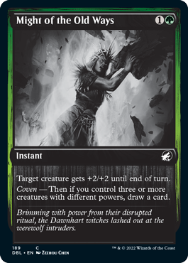 Might of the Old Ways [Innistrad: Double Feature] | The CG Realm
