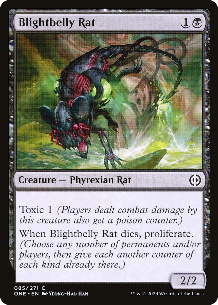 Blightbelly Rat [Phyrexia: All Will Be One] | The CG Realm