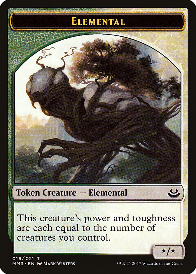 Elemental Token [Modern Masters 2017 Tokens] | The CG Realm
