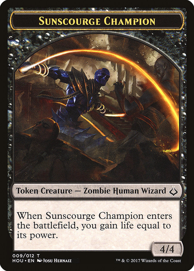 Sunscourge Champion Token [Hour of Devastation Tokens] | The CG Realm