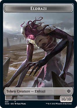 Eldrazi // Soldier Double-Sided Token [Starter Commander Decks] | The CG Realm