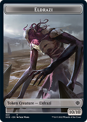 Eldrazi // Soldier Double-Sided Token [Starter Commander Decks] | The CG Realm