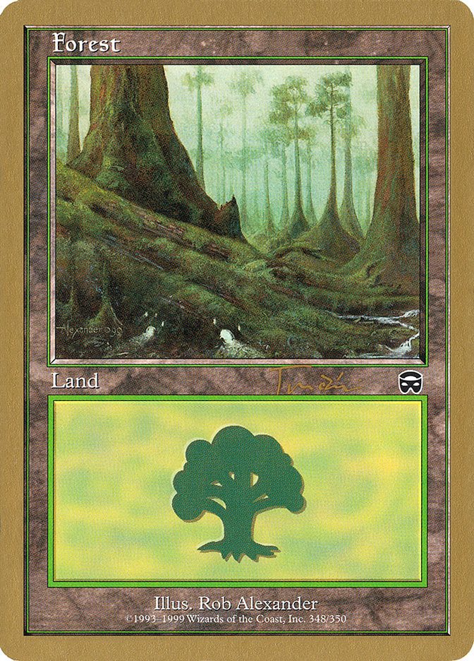 Forest (jt348) (Jan Tomcani) [World Championship Decks 2001] | The CG Realm