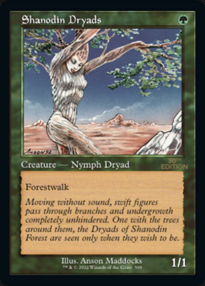 Shanodin Dryads (Retro Frame) (30A-509) - 30th Anniversary Edition