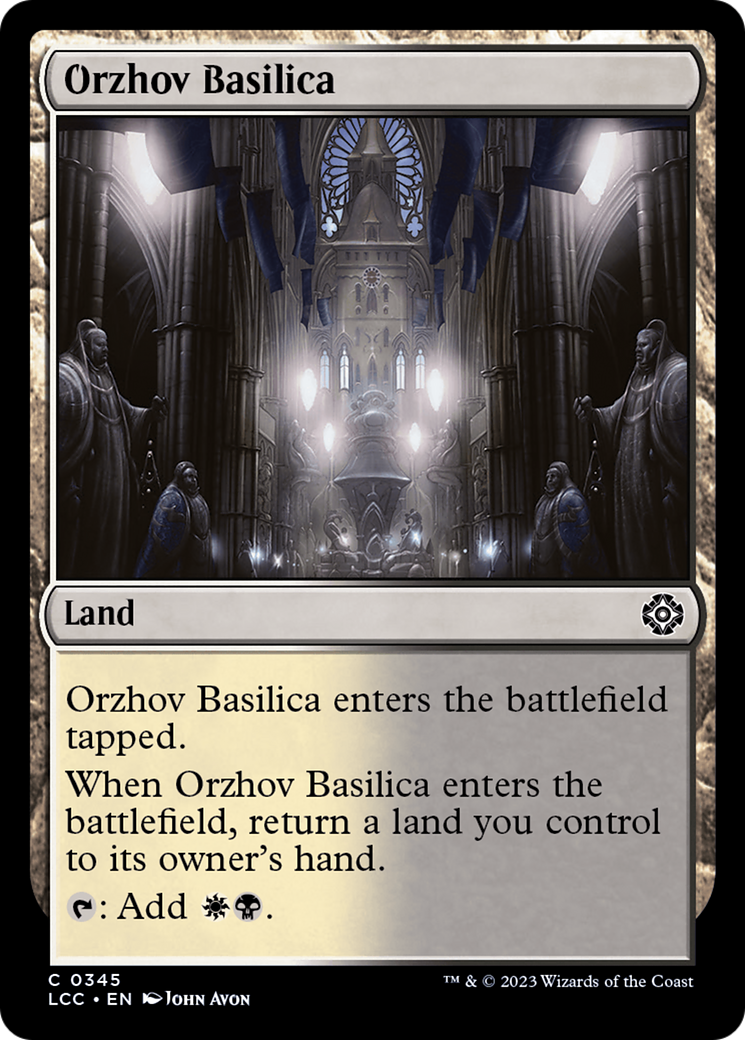 Orzhov Basilica [The Lost Caverns of Ixalan Commander] | The CG Realm