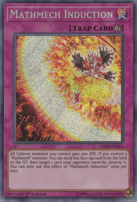 Mathmech Induction [MYFI-EN013] Secret Rare | The CG Realm