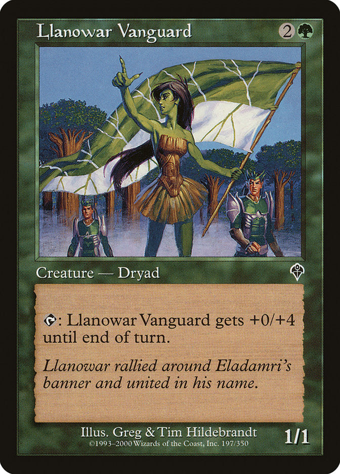 Llanowar Vanguard [Invasion] | The CG Realm