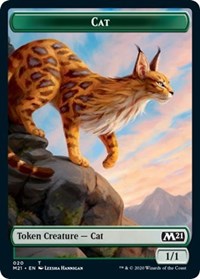 Cat (020) // Soldier Double-Sided Token [Core Set 2021 Tokens] | The CG Realm