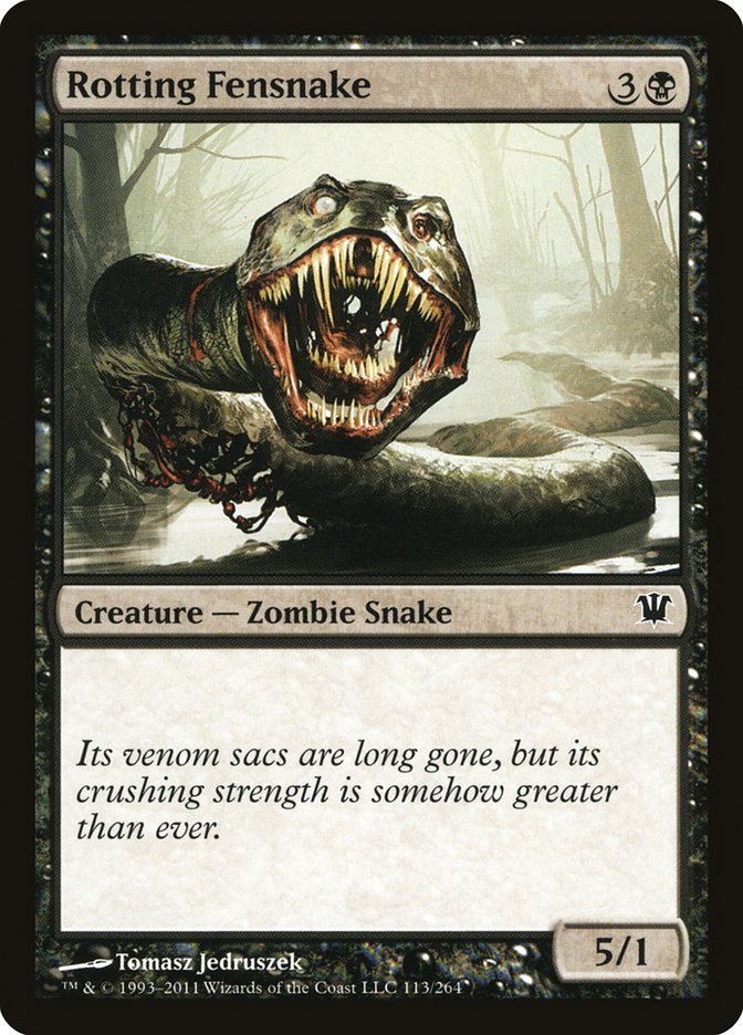 Rotting Fensnake [Innistrad] | The CG Realm