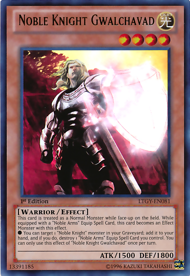 Noble Knight Gwalchavad [LTGY-EN081] Ultra Rare | The CG Realm