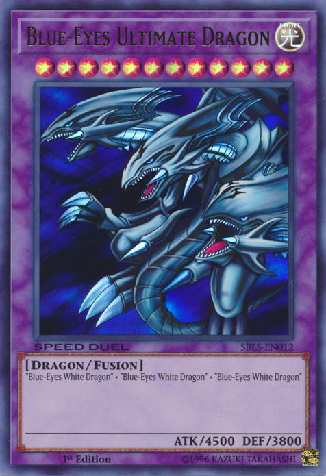 Blue-Eyes Ultimate Dragon [SBLS-EN012] Ultra Rare | The CG Realm