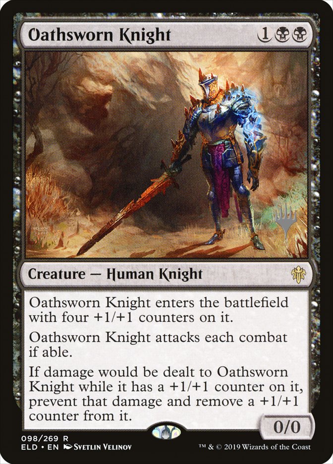 Oathsworn Knight (Promo Pack) [Throne of Eldraine Promos] | The CG Realm