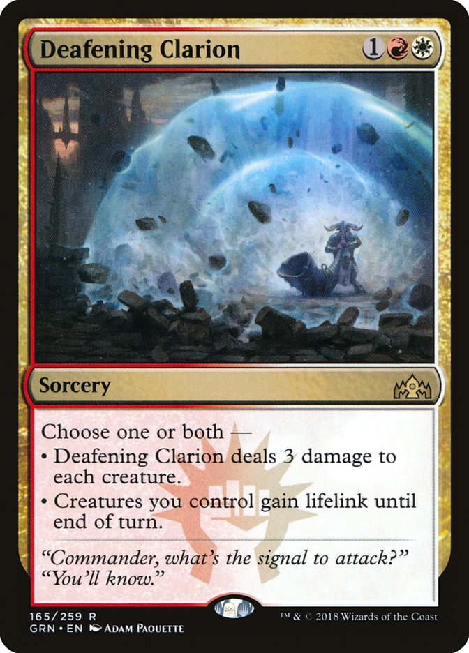 Deafening Clarion [Guilds of Ravnica] | The CG Realm