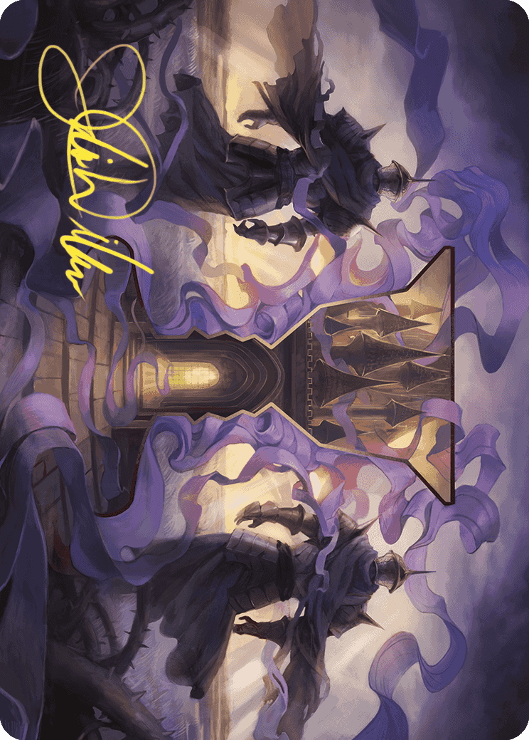 Court of Locthwain Art Card (Gold-Stamped Signature) [Wilds of Eldraine Art Series] | The CG Realm