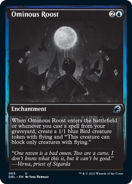 Ominous Roost [Innistrad: Double Feature] | The CG Realm